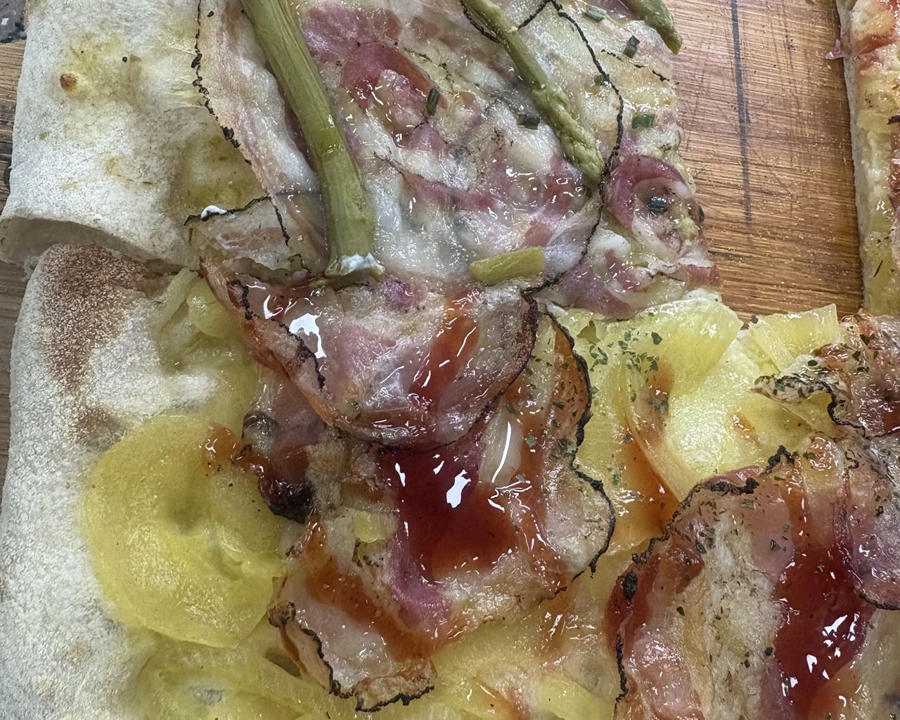 Pizza in pala alla Pizzeria al Taglio Da Alex