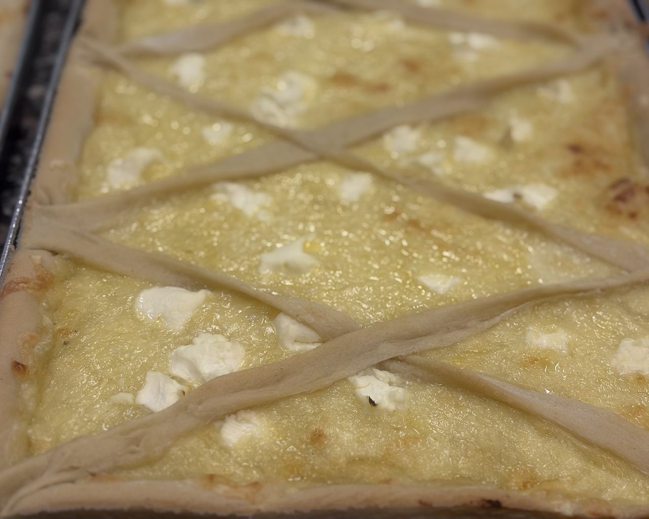 Focaccia fresca da Pizzeria al taglio Da Alex