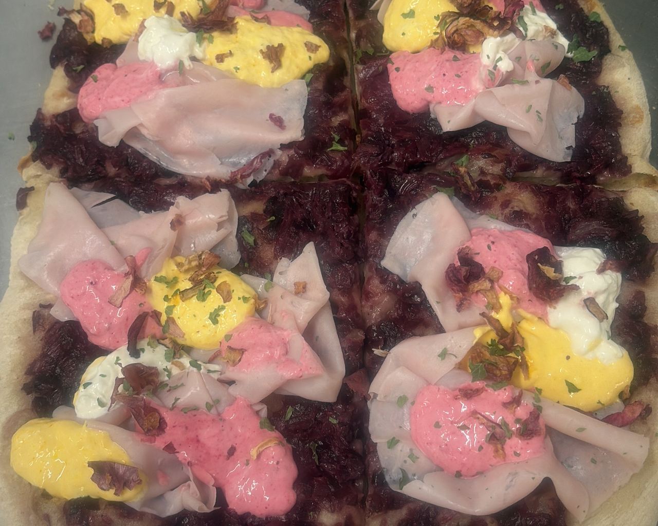 Specialità pizza in pala da Alex