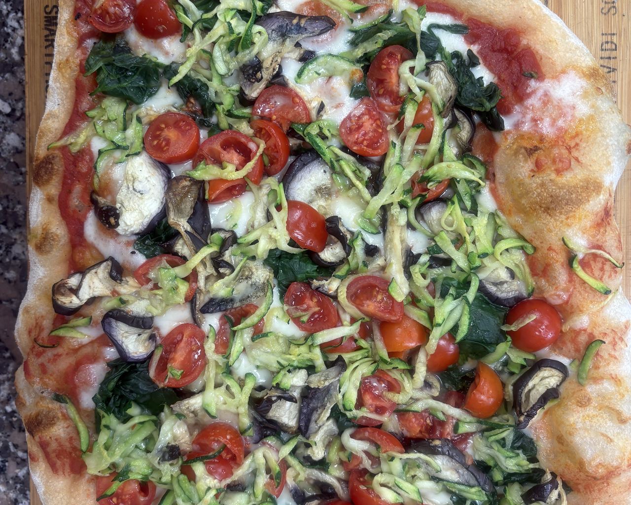 Pizza in pala alla Pizzeria al Taglio Da Alex