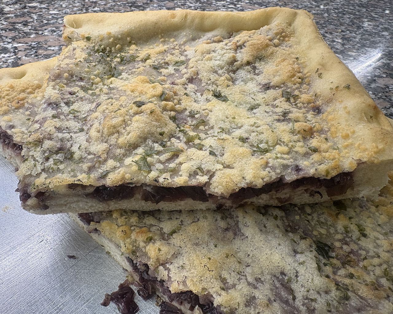 Focaccia artigianale Pizzeria al Taglio Da Alex